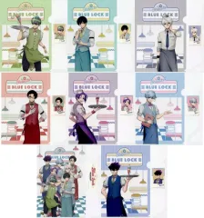 【中古】グッズセット 全8種セット A4クリアファイル＆ステッカーセット 「一番くじ ブルーロック ～day off～」 G賞