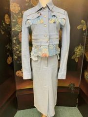 Christian Dior BOUTIQUE　クリスチャンディオールブティック　デニム　ジャケット　スカート　セットアップ