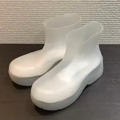 靴 BOTTEGA VENETA Clear Rubber Paddle Boots Bottega Veneta clear rubber paddle boots | protocol