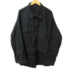ビームス BEAMS エスエスゼット SSZ 21AW JY JACKET リップストップレイヤードミリタリージャケット M-65 ブラック 黒 Lサイズ 11-18-6185-139 1211のサムネイル