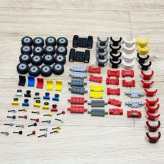 LEGO レゴ 乗り物系 中古 パーツ カーマッドガード タイヤ アンテナ シート ホイールホルダー 大量 ばら売り 部品取り LY-240627-20