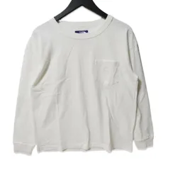 美品 THE NORTH FACE PURPLE LABEL ノースフェイスパープルレーベル 長袖ポケットＴシャツ NT3257N 7oz L/S ホワイト 白 WS27110430
