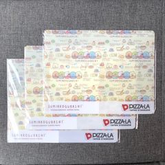 【すみっコぐらし】ランチョンマット ピザーラ限定 3枚セット
