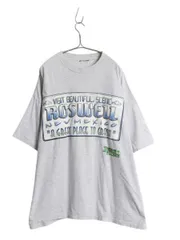 【お得なクーポン配布中!】 90s エイリアン メッセージ プリント Tシャツ メンズ XL / オールド 当時物 ジョーク キャラクター UFO 大きいサイズ シングルステッチ 灰
