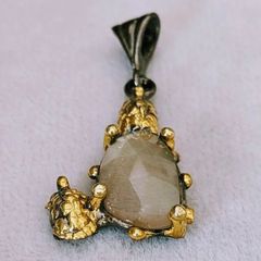 ＊NEW＊ トルコ製 ハンドメイド 天然石 ペンダントトップ シルバー925
