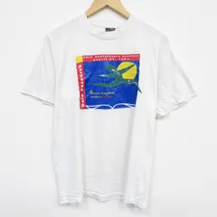 L/古着 フルーツオブザルーム 半袖 ビンテージ Tシャツ メンズ 90s Gale クルーネック 白 ホワイト 25sep26 中古