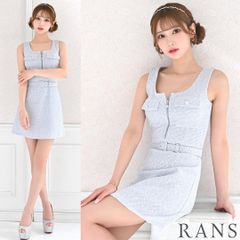 RANS ベアトップ ミニドレス キャバドレス - メルカリ