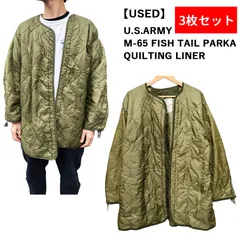 【美品】アメリカ軍 M65パーカー/フード/ライナー フィッシュテール L DEAD STOCK】U.S.ARMY M-65 FISHTAIL PARKA LINER 米軍 M65