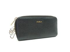 ✨美品✨ FURLA フルラ コインケース 小銭入れ キーリング付 ブラック