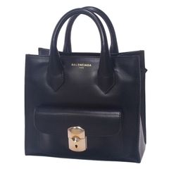 希少BALENCIAGA パドロック 2WAY ブラック - メルカリ