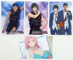 【中古】キャラカード(キャラクター) 青峰大輝/他 キャラマイド(4枚組) 「一番くじ 黒子のバスケ ～シャイニーカラー～」 H賞