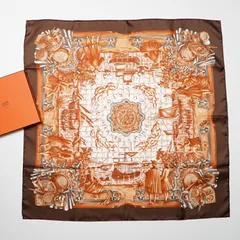 未使用》【HERMES エルメス】 スカーフ AZVLEJOS アズレージョ
