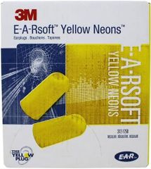 3M E-A-Rsoft Yellow Neons 耳栓 312-1250, 200ペア/箱 - メルカリ