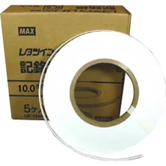 マックス レタツイン専用記名板 幅10mm 5個入り LM-KM410 （1点）のサムネイル