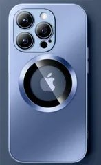 Fengyue iPhone 13 Pro Max 用 ケース MagSafe 対応 ワイヤレス充電 艶消し アイフォン 13 プロマックス カバー マグネット搭載 カメラ保護 ロゴ窓 耐久性 指紋防止 全面保護 薄い 軽い ストラップホール付き