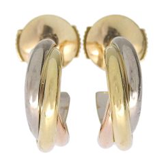 新品仕上げ Cartier カルティエ 750 K18 YG WG PG トリニティ