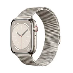 アップルウォッチバンド（Apple Watchバンド）ミラネーゼループマグネットバンド【スターライト】38mm/40mm/41mm/42mm/44mm/45mm/46mm/49mm対応 [BELTIES]