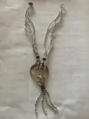 シェル貝ビーズネックレス