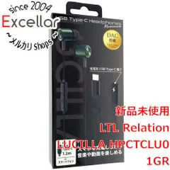 [bn:11] LUCILLA　Type-Cイヤホン　HPCTCLU01GR　ダークグリーン