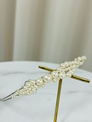 パールカチューシャ・ゴールド・ヘッドアクセサリー