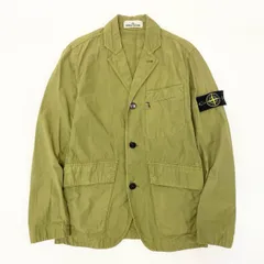 41h24 STONE ISLAND ストーンアイランド フィールドジャケット テーラードジャケット ミリタリ ワッペン付き  XS カーキ コットン メンズのサムネイル