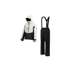 【新品未使用】リバレイ 防寒服アウター 7686 RBB BLK/ホワイト M Rivalley リバレイ 防寒服アウター 7686 RBB フィッシャーマン