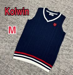 Colwin Women's Golf Wear Knit Vest, V-Neck (Navy), Size M