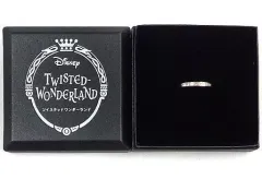 銀製品・指輪・アクセサリー(キャラクター)　イグニハイド寮 メッセージリング 13号 シルバー 「ディズニー ツイステッドワンダーランド×U-TREASURE」 ディズニー ツイステッドワンダーランド】寮名を刻んだ