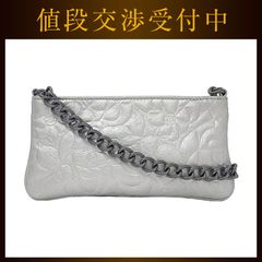限定特価！レア！シャネル chanel 星型バッグ シルバーポーチ - メルカリ