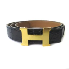 美品 レザーベルト HERMES エルメス 95 茶 本革 美品 レザーベルト HERMES エルメス 95 茶 本革