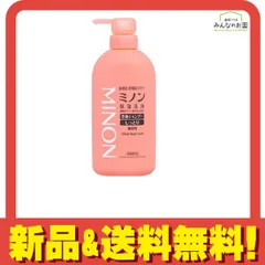 ミノン全身シャンプー しっとりタイプ 液体 ポンプ本体 450mL のサムネイル