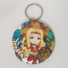 Fate FGO ケツァル・コアトル ぴくりる！ 缶キーホルダー