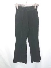 ◇ ⊆ RETROGIRL レトロガール コーデュロイ フレア パンツ サイズF ブラック レディース E  【1410230014668】