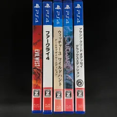 中古 PS4 アクション＆オープンワールド系 CERO：Z 5本セット