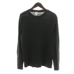 アルマーニ コレツィオーニ ARMANI COLLEZIONI Tシャツ カットソー 長袖 シルク 絹 S 緑 グリーン /AN5 ■GY19のサムネイル