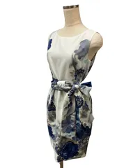 グレースコンチネンタル パターンフラワーOP ノースリーブワンピース サイズ36 中古4