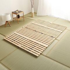 専用】ラシク 国産ひのきローベッド い草床板タイプ シングルセット