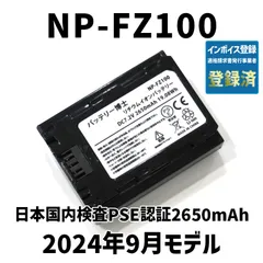 2024年最新】np fz100互換バッテリーの人気アイテム - メルカリ