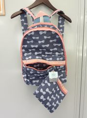 【LESPORTSAC】TSUMORI　CHISATOのリボン柄リュックサック