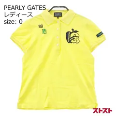 PEARLY GATES パーリーゲイツ 半袖ポロシャツ イエロー系 0 [240001978181]#