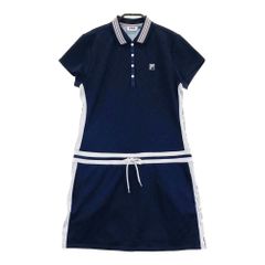 FILA ポロワンピース ホワイト - メルカリ