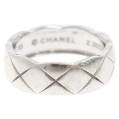 CHANEL (シャネル) K18WG ココ クラッシュ ミディアム 指輪 リング ホワイトゴールド 13号のサムネイル