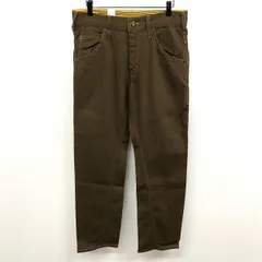 【新品】EDWIN JERSEYS E-FUNCTION エドウィン ジャージーズ イーファンクション S メンズ カラーソフトデニム パンツ USED加工 綿×ポリエステル×ポリウレタン 茶系