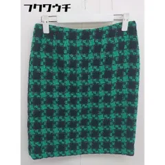 ◇ green label relaxing グリーンレーベル UNITED ARROWS ミニ タイト スカート サイズ36 グリーン系 レディース  【1107150010978】