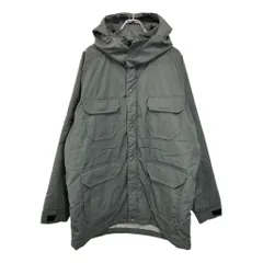 70年代 USA製 WOOLRICH ウールリッチ マウンテンパーカー アウトドア グレー(メンズ XL)中古 古着 U4818
