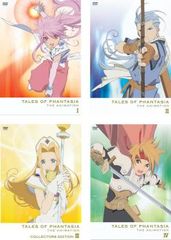 테일즈 오브 판타지아 TALES OF PHANTASIA(4장 세트) Vol.1,2,3,4[전권 세트 애니메이션 중고 DVD]렌탈 떨어짐