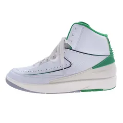 NIKE ナイキ スニーカー DR8884-103 Air Jordan 2 Retro Lucky Green エアジョーダン2 レトロ ラッキー グリーン ホワイト系 グリーン系 27.5cm【中古】