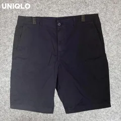 UNIQLO チノショートパンツ ネイビー Lサイズ
