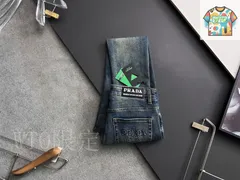 【今日WTO】Prad* Heavy Wash Casual Denim Pants-QR35
