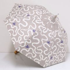 【美品】ヴィヴィアンウエストウッド パゴダ オーブ 総柄 日傘 晴雨兼用 日傘 Vivienne Westwood ヴィヴィアンウエストウッド USED超美品